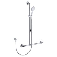 Luciana Care Left-Hand Inverted T Rail Shower